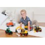 LENA Truckies traktor 17cm set baby autíčko + panáček 01624 plast