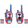 DICKIE Vysílačky dětské Walkie Talkie 2,4GHz Spidey 16cm set 2ks na baterie