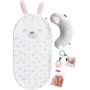FISHER PRICE Baby Bunny dečka masážní s kousátkem pro miminko