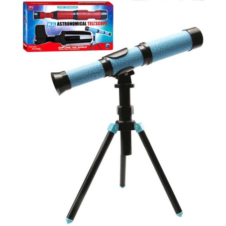 Teleskop dětský astronomický dalekohled hvězdářský 2 barvy v krabici