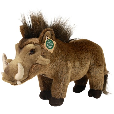 PLYŠ Prase bradavičnaté 36cm divočák Eco-Friendly *PLYŠOVÉ HRAČKY*