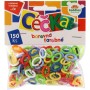 Céčka barevná set 150ks retro mix barev v sáčku