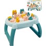 ECOIFFIER Abrick baby stoleček herní set s kostičkami stavebnice 22 dílků