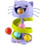FISHER PRICE Baby kuličková dráha kočička věž + 5 kuliček pro miminko