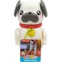 FISHER PRICE Baby pes mopslík chodící tahací na kolečkách plast