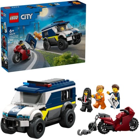 LEGO CITY Policejní dodávka pro převoz vězňů 60479 STAVEBNICE