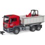 BRUDER 03767 Auto MAN TGS LKW s kontejnerem + nakladač Schäffer model 1:16