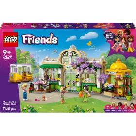 LEGO FRIENDS Kavárna plná rostlin a květinářství 42671 STAVEBNICE
