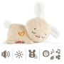 FISHER PRICE PLYŠ Baby králíček usínáček pro miminko na baterie Světlo Zvuk