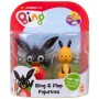 Bing a přátelé set 2 figurky 7-9cm plast na kartě 3 druhy