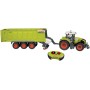 RC Traktor Claas Axion + přívěs na vysílačku 2,4GHz na baterie Světlo