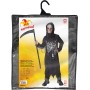KARNEVAL Šaty Smrtka vel. S (105-116cm) 4-6 let *KOSTÝM*