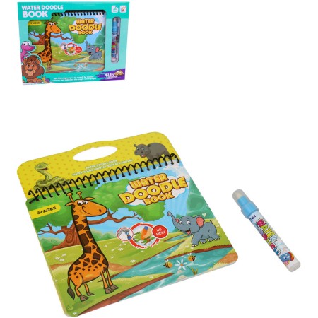 Vodové omalovánky Zvířátka malování vodou s magickým perem