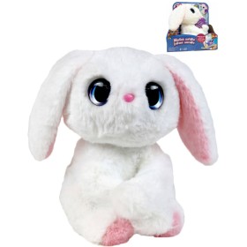 EP Line My Fuzzy Friends Mazlivý králíček Rozárka interaktivní na baterie Světlo Zvuk