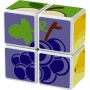 GEOMAG Magicube Ovoce baby obrázkové kostky magnetické 4ks