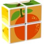GEOMAG Magicube Ovoce baby obrázkové kostky magnetické 4ks