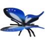 Motýl tropický Papilio / Otakárek modrý 5cm zvířátko plastová figurka Zooted