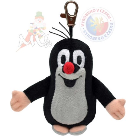 MORAVSKÁ ÚSTŘEDNA Krtek s karabinou 10 cm Krteček *PLYŠOVÉ HRAČKY*