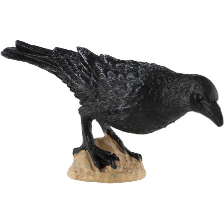 Vrána černá 11cm pták zvířátko plastová figurka Zooted