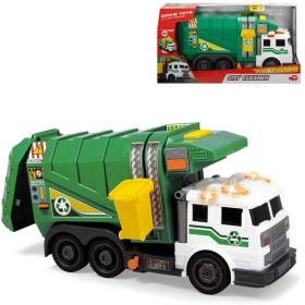 DICKIE Auto popelářské 39cm set s kontejnerem na baterie Světlo Zvuk