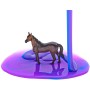 Sliz barevný zábavná hmota s koníkem 10cm Horse Friends 4 druhy v kelímku