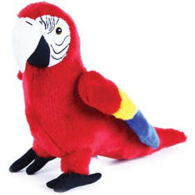 PLYŠ Ptáček papoušek Ara Arakanga 24cm Eco-Friendly *PLYŠOVÉ HRAČKY*