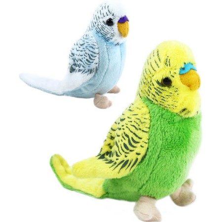 PLYŠ Andulka 12cm plyšový ptáček 2 barvy *PLYŠOVÉ HRAČKY*