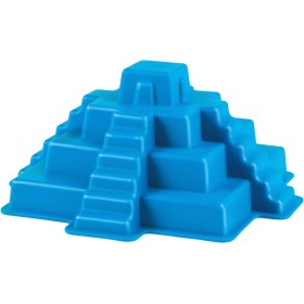 HAPE Bábovka Májská pyramida modrá baby formička na písek plast