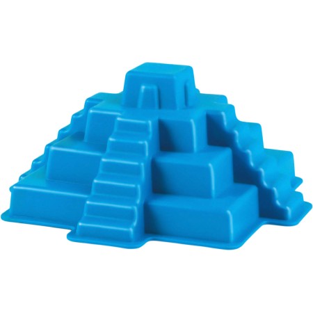 HAPE Bábovka Májská pyramida modrá baby formička na písek plast