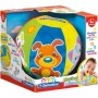 CLEMENTONI Míč soft baby měkký 16cm se zvířátky na baterie Zvuk pro miminko