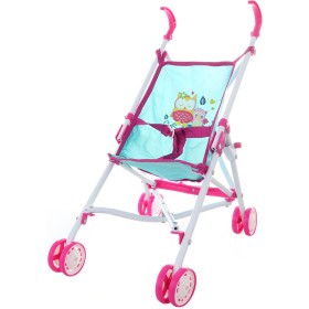 Kočárek golfky se sovičkami golfové hole pro panenku miminko