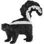 Skunk pruhovaný 5cm zvířátko plastová figurka Zooted v sáčku