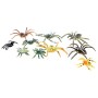 Zvířata pavouk mix 6cm plastové figurky zvířátka set 10ks blistr