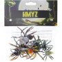 Zvířata pavouk mix 6cm plastové figurky zvířátka set 10ks blistr