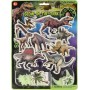 Nálepky Dinosauři + noční obloha nástěnná dekorace ve tmě svítící
