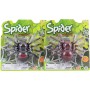 Pavouk lezoucí zvířátko natahovací na klíček plast 2 druhy