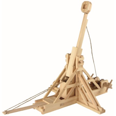 WALACHIA Trebuchet W73 Creative Kit DŘEVĚNÁ STAVEBNICE