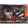 Motorka s jezdcem jezdící herní plastový set na baterie Světlo Zvuk