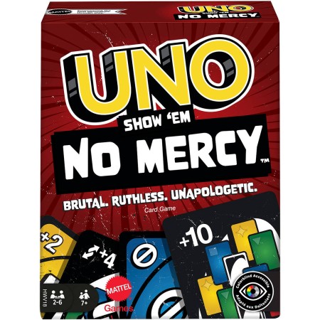 MATTEL HRA Uno karty Show Em No Mercy *SPOLEČENSKÉ HRY*