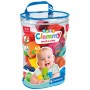 CLEMENTONI CLEMMY Baby kostky set 40ks v pytli stavebnice pro miminko