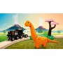 BRIO DŘEVO Vláček dráha Dino kruhová set vláčkodráha s dinosaurem