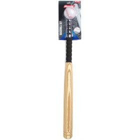 Pálka baseballová 60cm soft pěnová set s míčkem