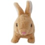 MAC TOYS Steppos zajíček béžový chodící na baterie Zvuk PLYŠ