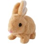 MAC TOYS Steppos zajíček béžový chodící na baterie Zvuk PLYŠ