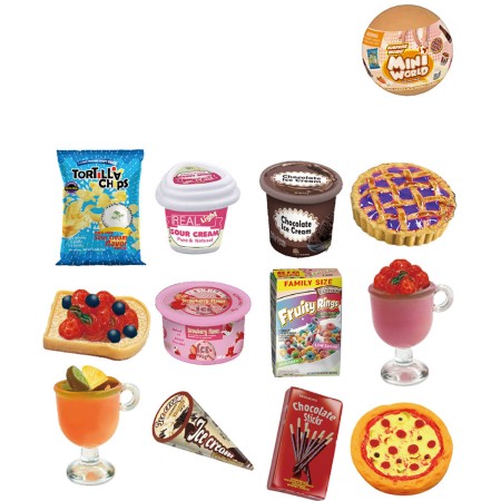 MAC TOYS Mini World Deliktesy různé druhy s překvapením v sáčku