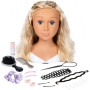 SMOBY Česací hlava My Beauty blondýnka kadeřnický set s doplňky