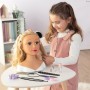 SMOBY Česací hlava My Beauty blondýnka kadeřnický set s doplňky