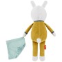 FISHER PRICE Baby zajíček textilní usínáček na spinkání na baterie Světlo Zvuk