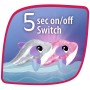 SIMBA Delfín baby třpytivý na koupání do vany do vody na baterie Světlo