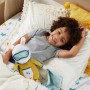 FISHER PRICE Baby zajíček textilní usínáček na spinkání na baterie Světlo Zvuk